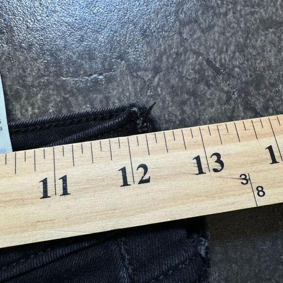 Hollister Black Curvy Ultra High Rise Super Skinny Classic Stretch Jeans Sz 1R - Picture 8 of 13